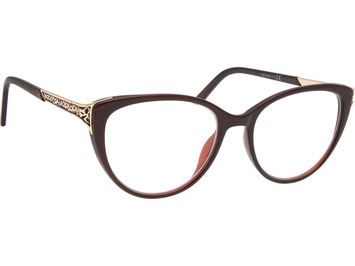 BRILO Dioptrické brýle RE164-B +1,25 flex