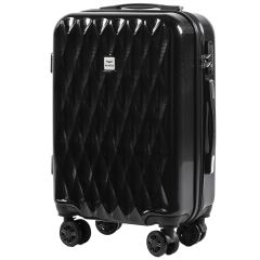Cestovní kufr WINGS ABS POLIPROPYLEN BLACK malý S