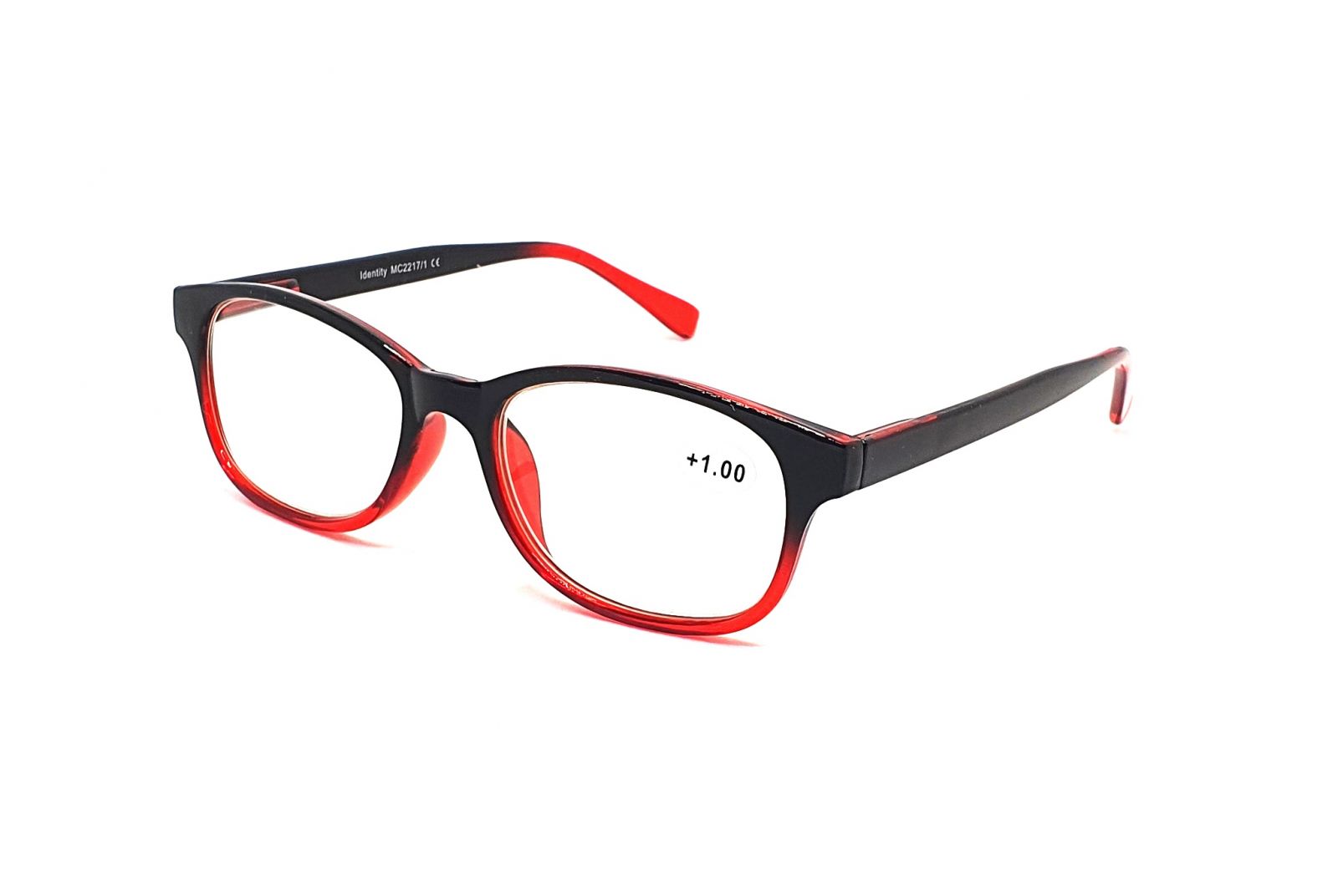 IDENTITY Dioptrické brýle MC2217 +1,00 flex black/vine