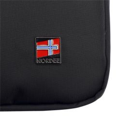 Nordee Pánská crossbody taška 24 x 20 cm černá E-batoh