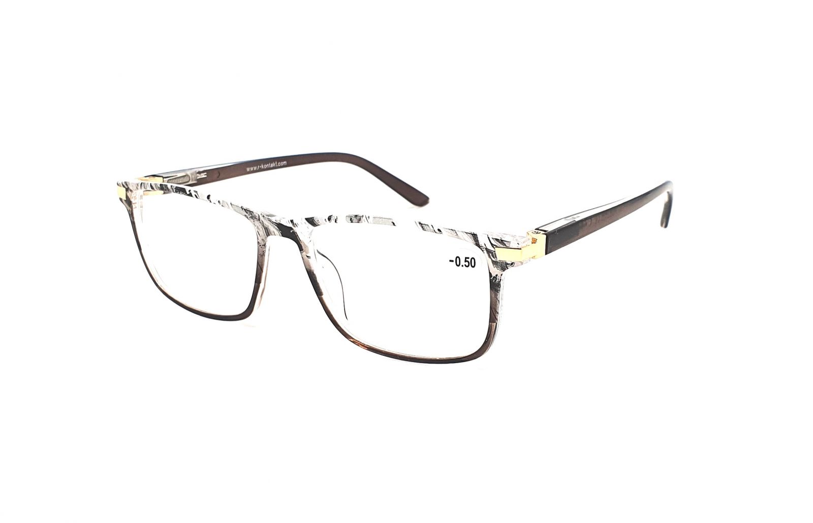 Dioptrické brýle V3075 / -1,00 grey flex