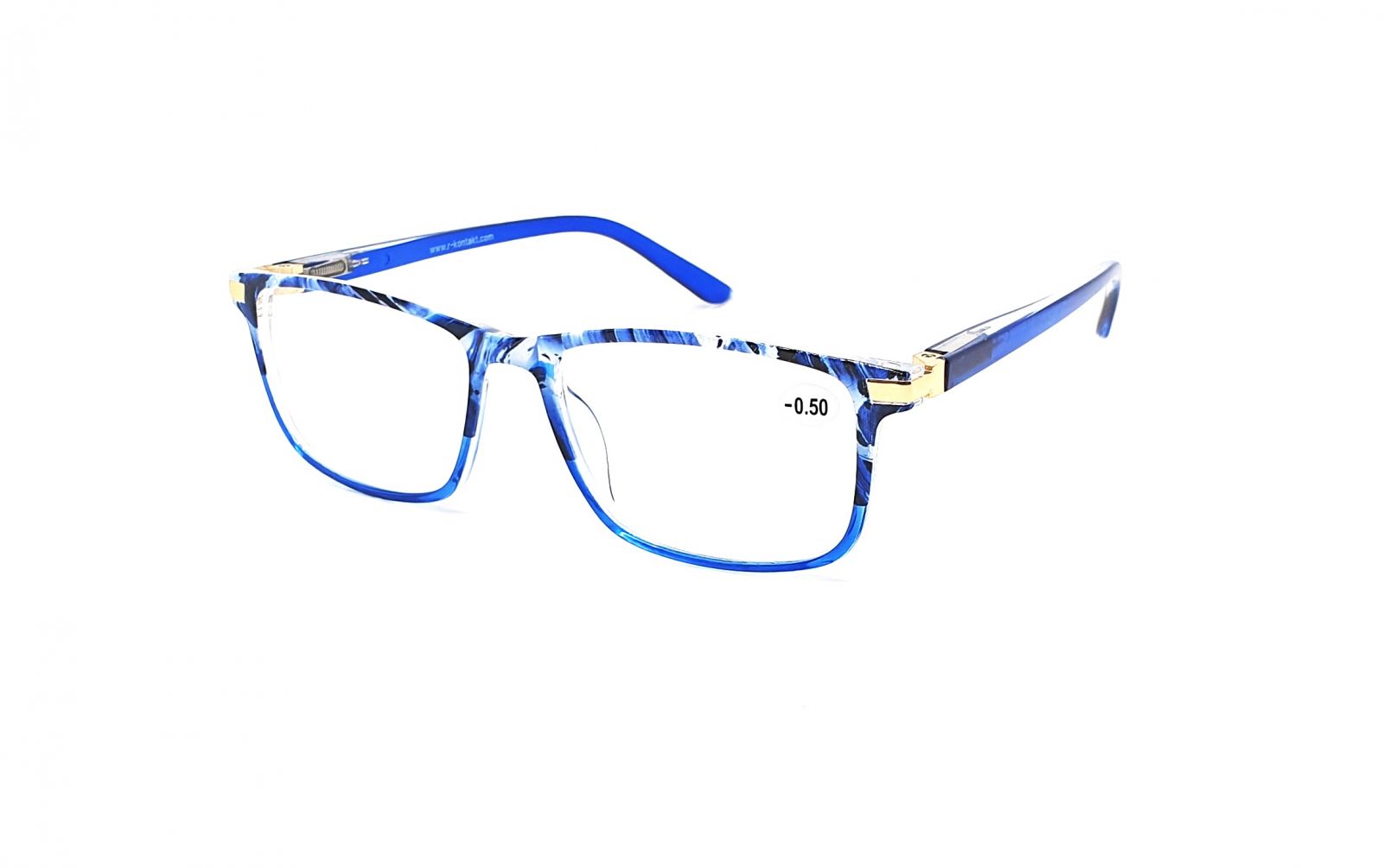 Dioptrické brýle V3075 / -3,50 blue flex