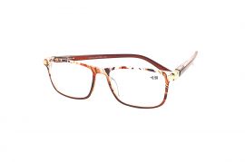 Dioptrické brýle V3075 / -4,00 brown flex E-batoh