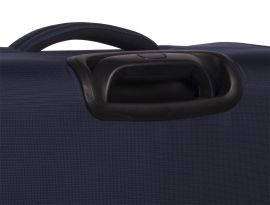 Cestovní textilní kufr DUBLIN 4w GREY velky L TSA WORLDPACK E-batoh