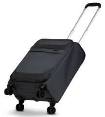 Cestovní textilní kufr DUBLIN 4w GREY velky L TSA WORLDPACK E-batoh