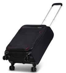 Cestovní látkový kufr DENVER 4w GREY velký L TSA WORLDPACK E-batoh