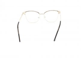 Dioptrické brýle 6861 / -2,50 black/gold s antireflexní vrstvou Flex E-batoh