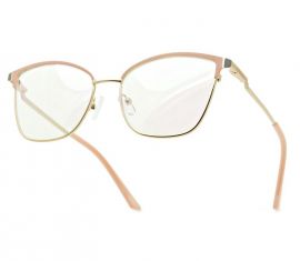 Dioptrické brýle 6861 / -1,50 beige/gold s antireflexní vrstvou Flex E-batoh