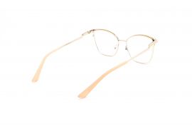Dioptrické brýle 6861 / -2,00 beige/gold s antireflexní vrstvou Flex E-batoh