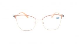 Dioptrické brýle 6861 / -2,50 beige/gold s antireflexní vrstvou Flex E-batoh