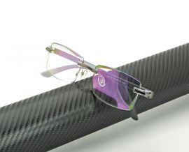 Bezrámečkové dioptrické brýle 346 / -2,50 s antireflexní vrstvou E-batoh