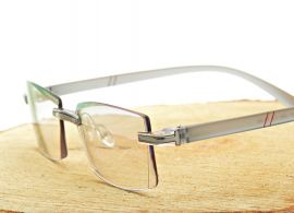 Bezrámečkové dioptrické brýle 346 / -4,50 s antireflexní vrstvou E-batoh