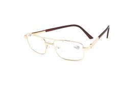Dioptrické brýle 812 / -2,50 gold/brown FLex E-batoh