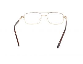 Dioptrické brýle 812 / -4,50 gold/brown FLex E-batoh