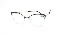 Dioptrické brýle 850 / -2,50 black/gold s antireflexní vrstvou E-batoh