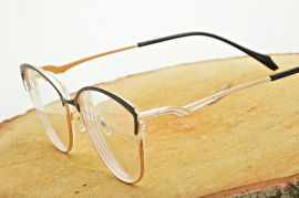 Dioptrické brýle 850 / -4,50 black/gold s antireflexní vrstvou E-batoh
