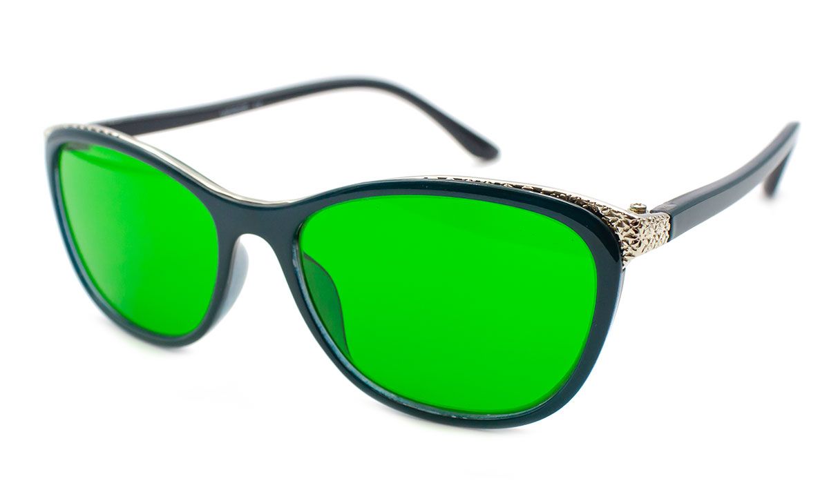 Anti-glaukom brýle 1833S-2 Zelený zákal
