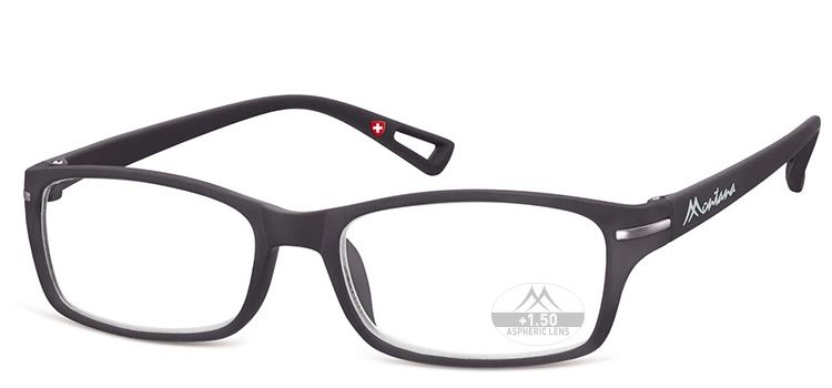 MONTANA EYEWEAR Dioptrické brýle HMR76 BLACK+1,00