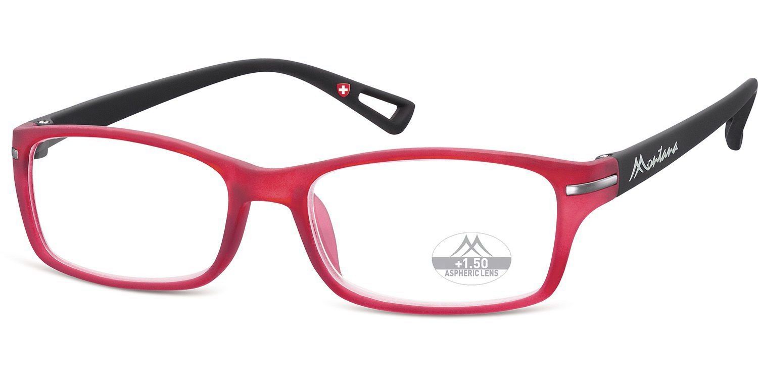 MONTANA EYEWEAR Dioptrické brýle HMR76B RED +1,50