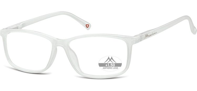 MONTANA EYEWEAR Dioptrické brýle HMR62 Milky White/ +1,00 flex