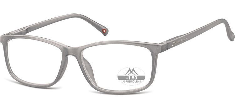 MONTANA EYEWEAR Dioptrické brýle HMR62A Milky Grey/ +1,00 flex