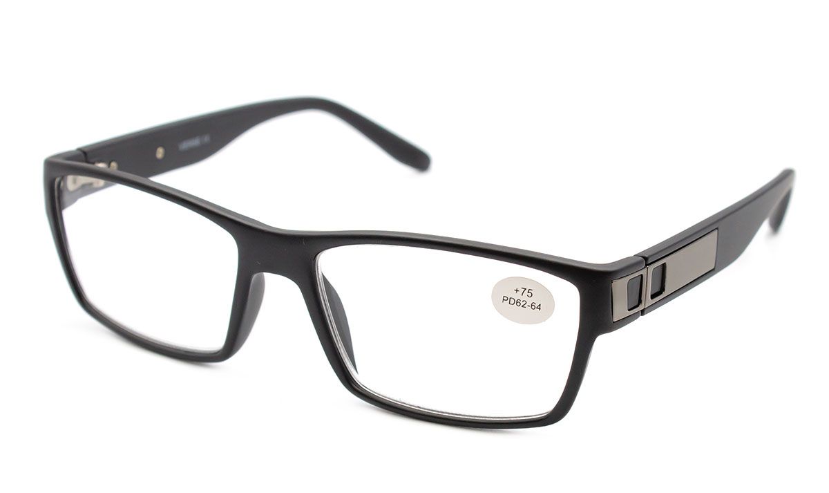 Dioptrické brýle extra silné Verse 23129-C1/+7,50 BLACK E-batoh