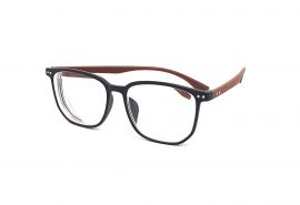 Samozabarvovací dioptrické brýle F23 / -6,00 black/brown E-batoh