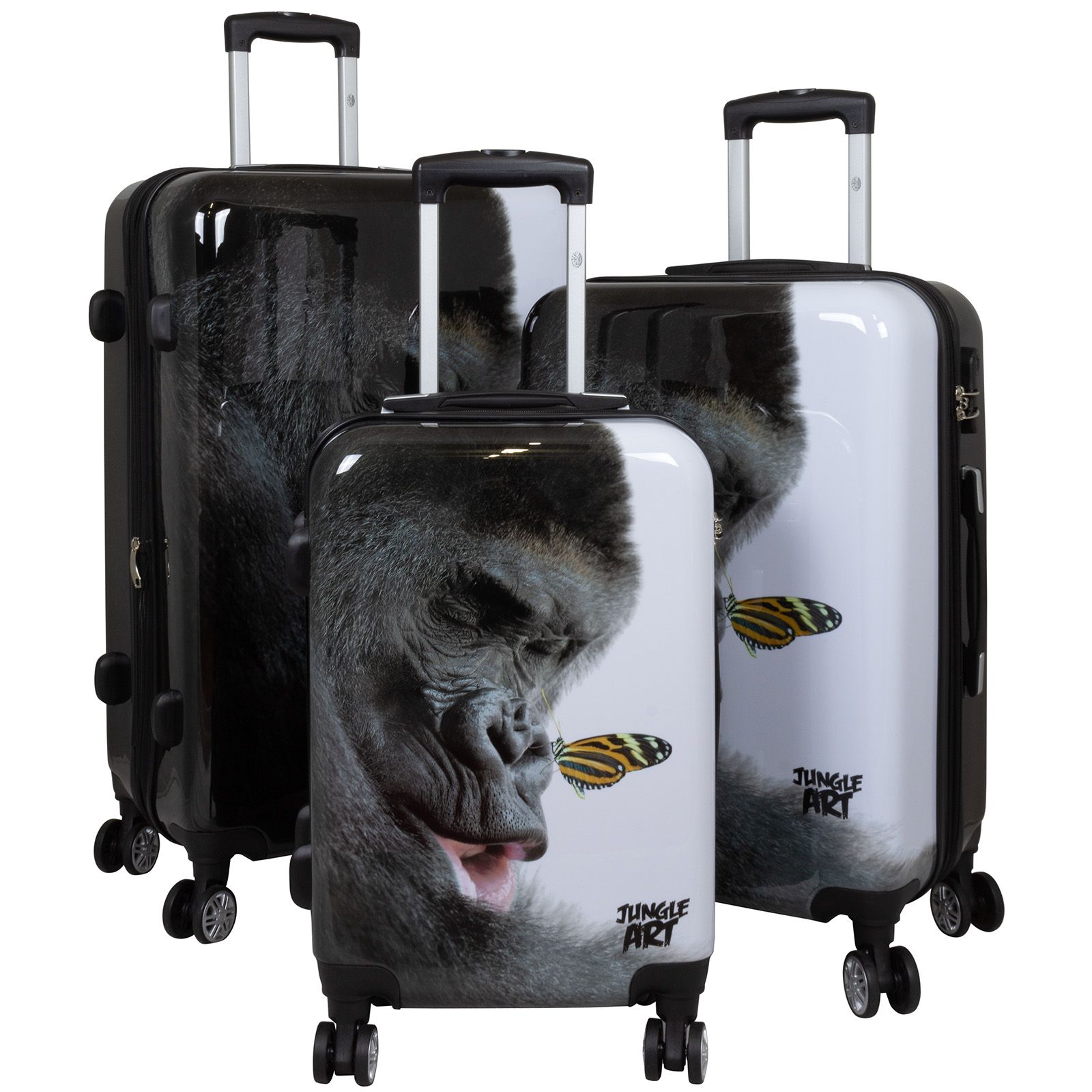 MONOPOL Cestovní kufry sada Gorilla L,M,S