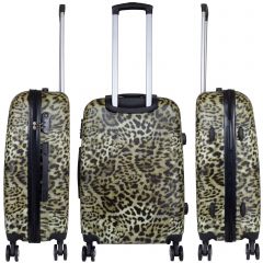 Cestovní kufry sada Leopard L,M,S MONOPOL E-batoh
