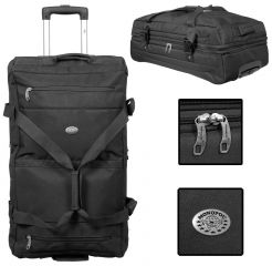 Cestovní taška na kolečkách Atlanta 80L černá MONOPOL E-batoh
