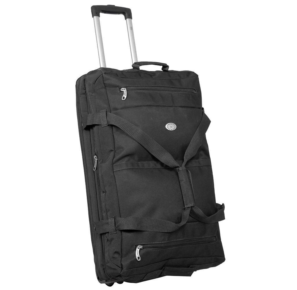 MONOPOL Cestovní taška na kolečkách Atlanta 80L černá