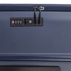 Cestovní kufry sada SEATLE L,M,S navy blue TSA WORLDPACK E-batoh