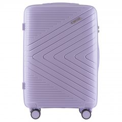 Cestovní kufr WINGS PRIMROSE POLIPROPYLEN PURPLE střední M TSA E-batoh