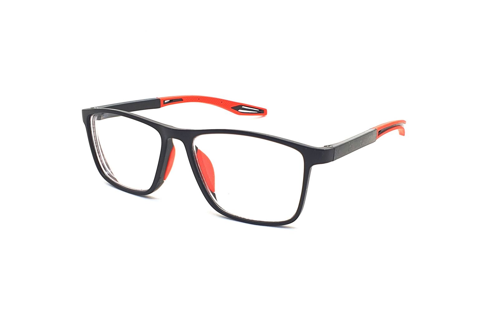 Samozabarvovací dioptrické brýle F04 / -4,00 black/red