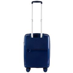 Cestovní kufr WINGS LAPWING POLIPROPYLEN NAVY BLUE malý S E-batoh