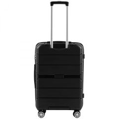 Cestovní kufr WINGS SPARROW PP05 POLIPROPYLEN BLACK střední M E-batoh