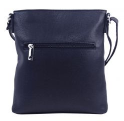 Crossbody dámská kabelka v květovaném designu tmavě modrá 5432-BB BELLA BELLY E-batoh