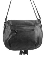 Crossbody dámská měkká kabelka tmavě šedá INT. COMPANY E-batoh