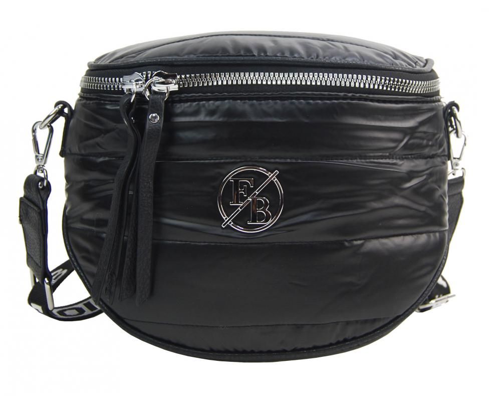 Fashion Bag Moderní dámská crossbody kabelka / ledvinka černá