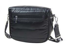 Moderní dámská crossbody kabelka / ledvinka metalická světle modrá Fashion Bag E-batoh