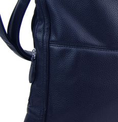 Praktická velká dámská crossbody kabelka 47-MH tmavě modrá MARIA MARNI E-batoh