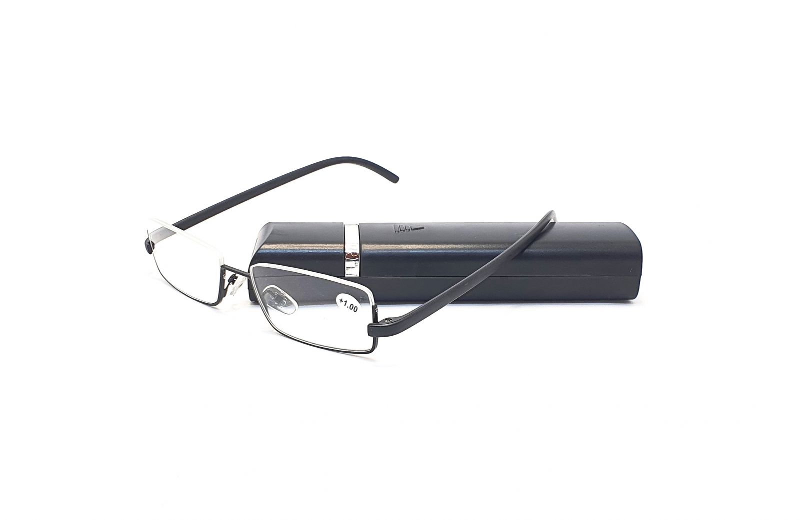Dioptrické brýle v pouzdru TR810 / +1,00 černé