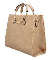Moderní dámská kabelka do ruky Beast písková hnědá Beast Style E-batoh