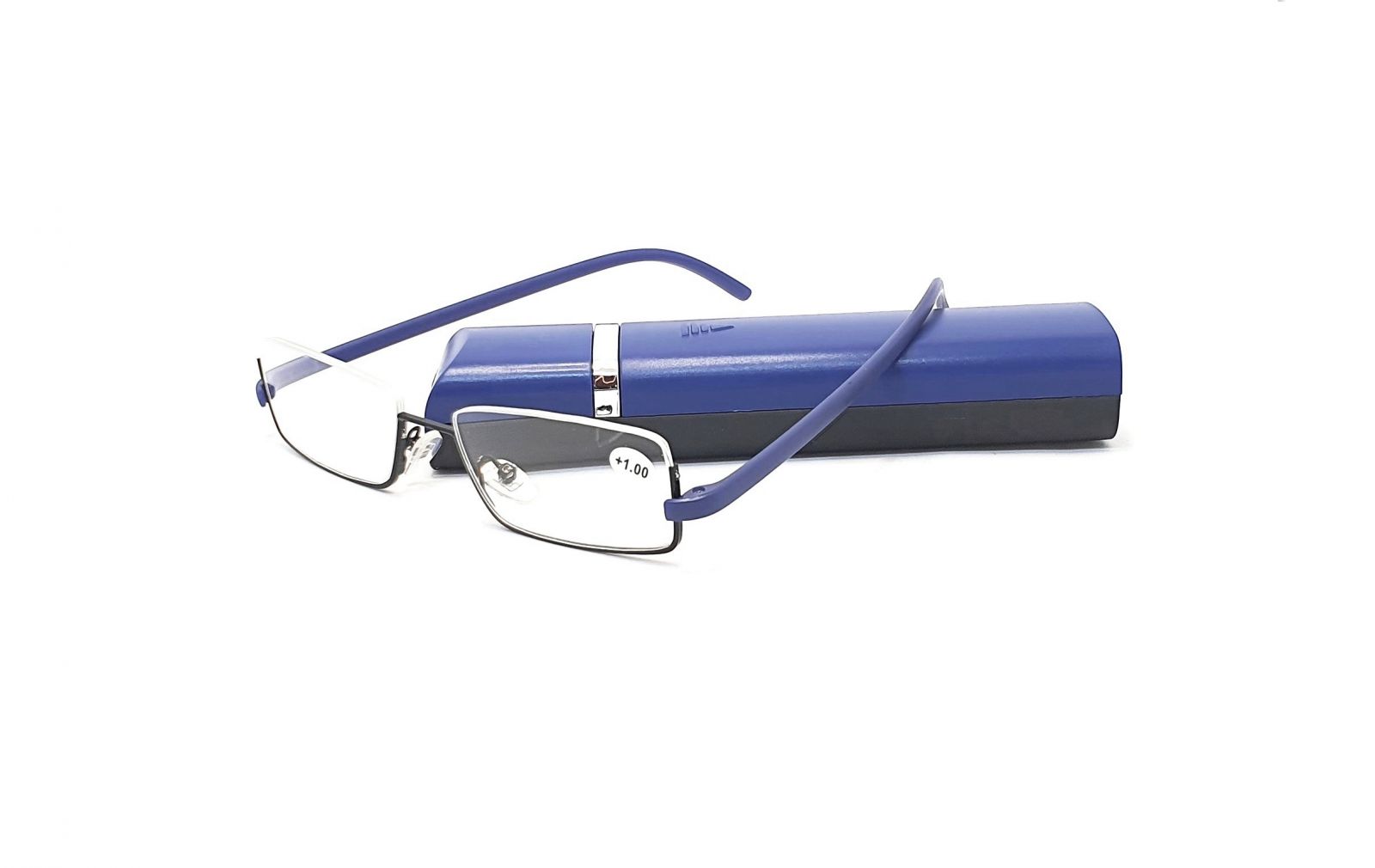 Dioptrické brýle v pouzdru TR810 / +2,50 modré