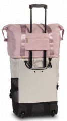Cestovní taška PUNTA Milana s rozšířením růžová E-batoh