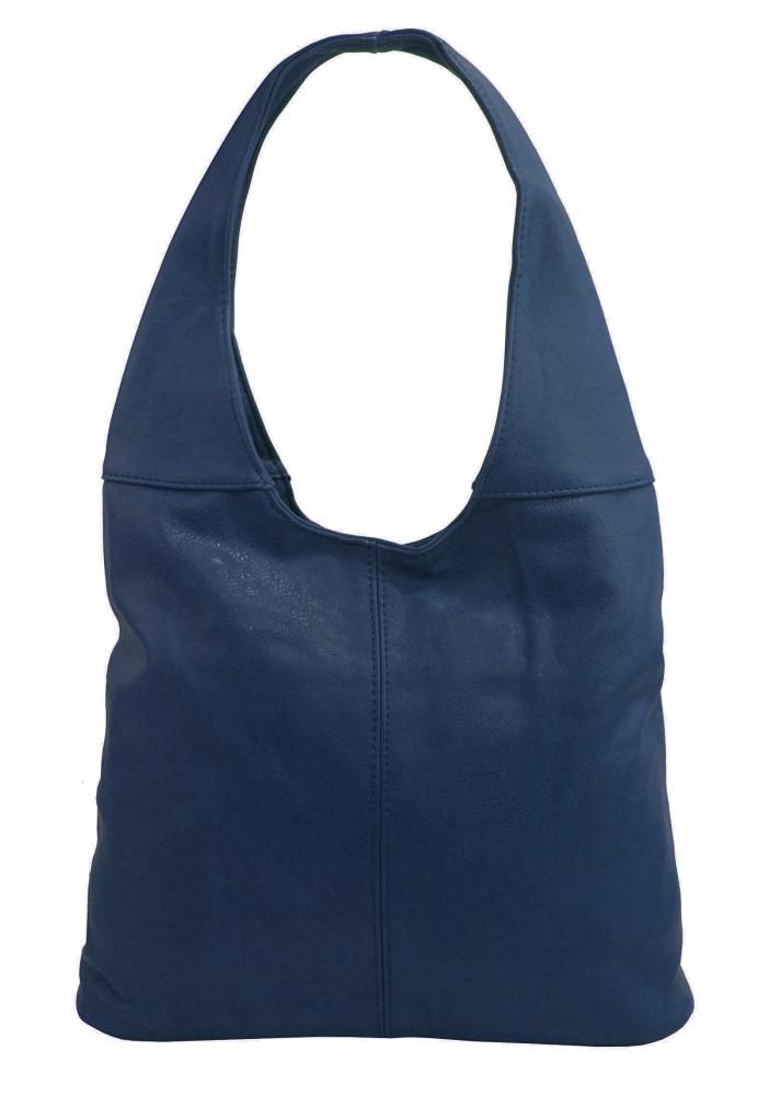 JGL (JUST GLAMOUR) Dámská shopper kabelka přes rameno tmavě modrá