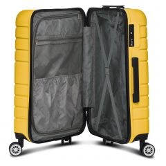Cestovní kufr ESCAPE yellow TSA velký L BENCH E-batoh