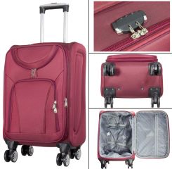 Cestovní kufr MARIBOR XL velký RED BRIGHT