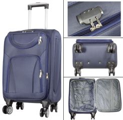 Cestovní kufr MARIBOR XL velký BLUE BRIGHT