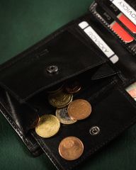 Dárková sada: kožená peněženka a pánský pásek - Pierre Cardin ČERNÁ E-batoh